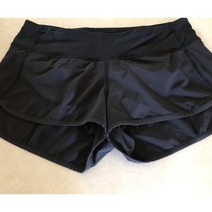 Lululemon run speed shorts size 6